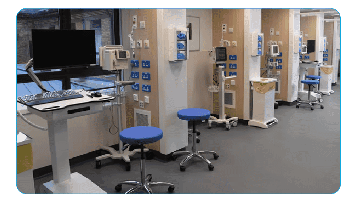Mobile Medical Workstation Cart On Wheels Update | Dalen Healthcare